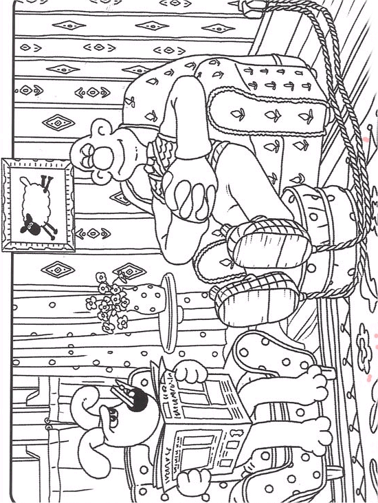 Coloriage 1 Wallace et gromit