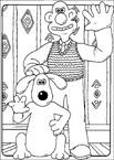 Coloriage Wallace et gromit 23