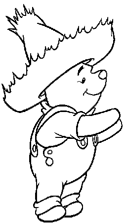 Coloriage 16 Winnie l-ourson