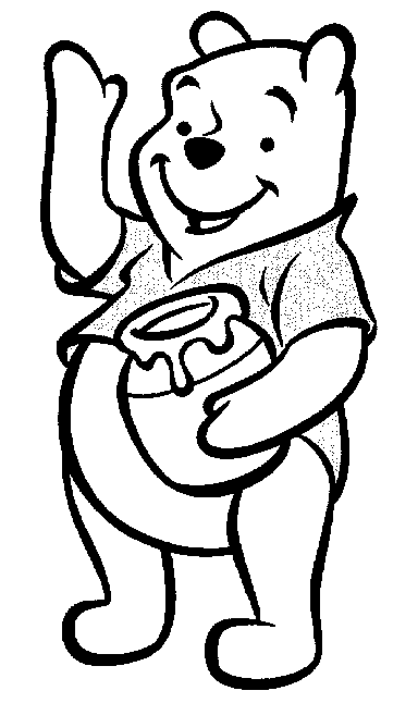 Coloriage 18 Winnie l-ourson