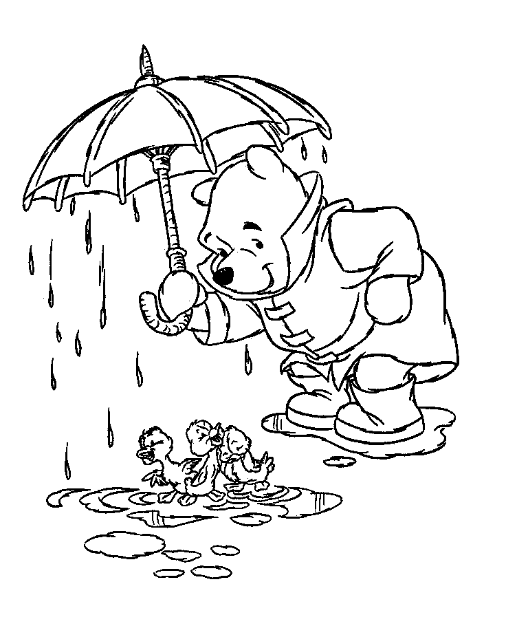 Coloriage 23 Winnie l-ourson