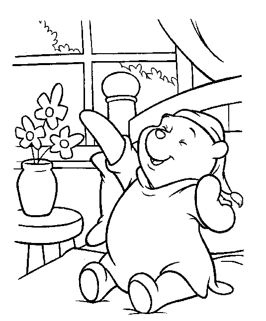 Coloriage 32 Winnie l-ourson