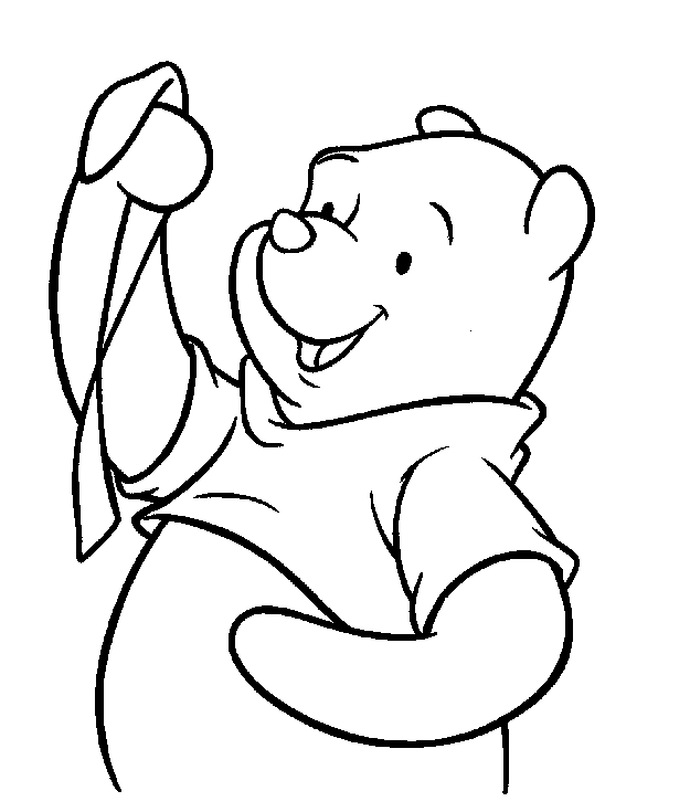 Coloriage 34 Winnie l-ourson