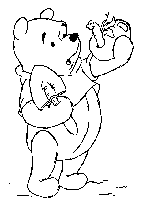 Coloriage 44 Winnie l-ourson