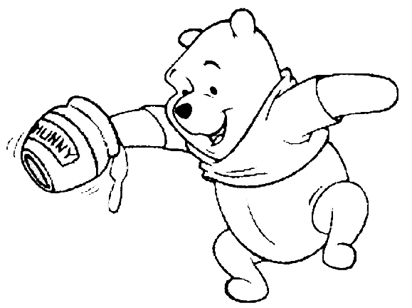 Coloriage 47 Winnie l-ourson