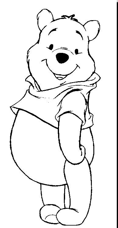 Coloriage 49 Winnie l-ourson