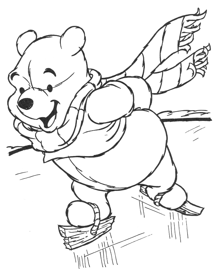 Coloriage 61 Winnie l-ourson