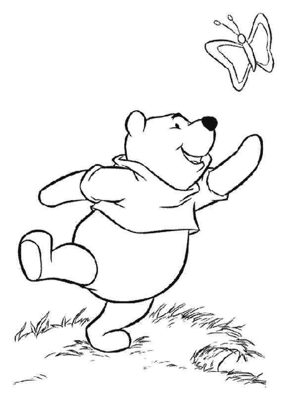 Coloriage 71 Winnie l-ourson