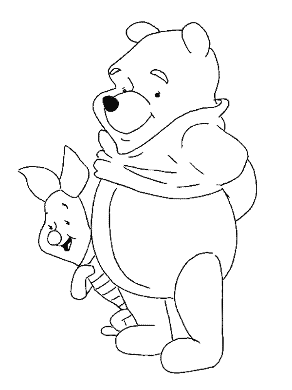 Coloriage 72 Winnie l-ourson