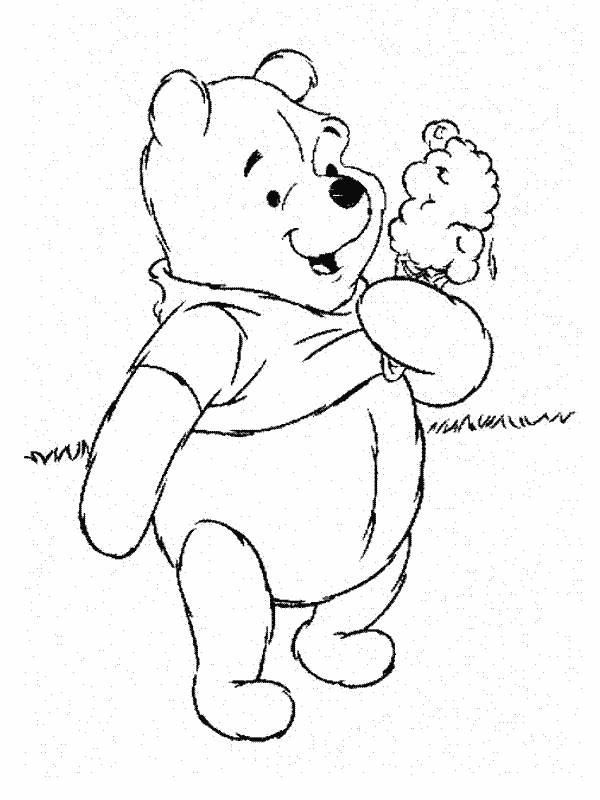 Coloriage 76 Winnie l-ourson