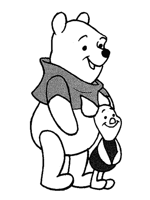 Coloriage 77 Winnie l-ourson