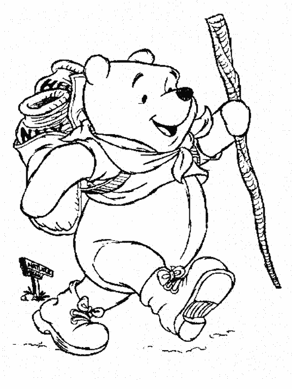 Coloriage 78 Winnie l-ourson