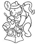 Coloriage Winnie l-ourson 15