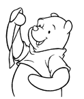 Coloriage Winnie l-ourson 34