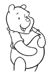 Coloriage Winnie l-ourson 36