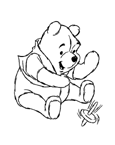 Coloriage Winnie l-ourson 58