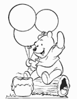 Coloriage Winnie l-ourson 7