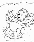 Coloriage Winnie l-ourson 8