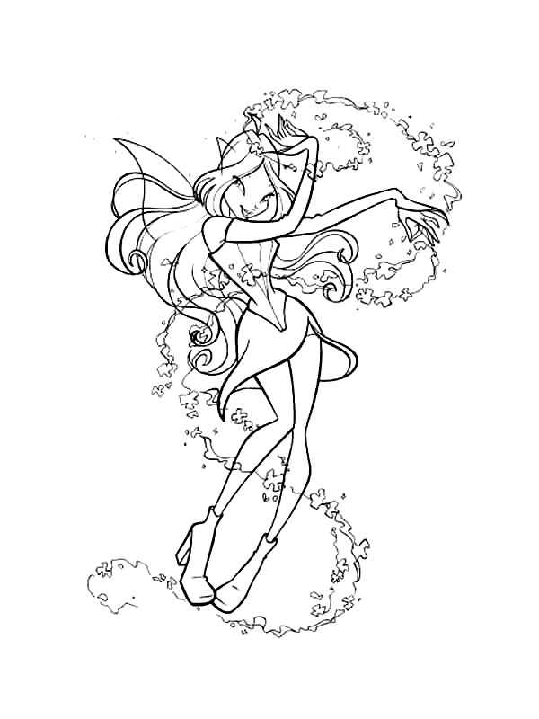 Coloriage 101 Winx