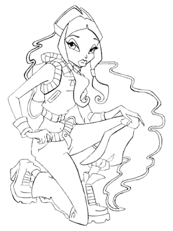 Coloriage 108 Winx