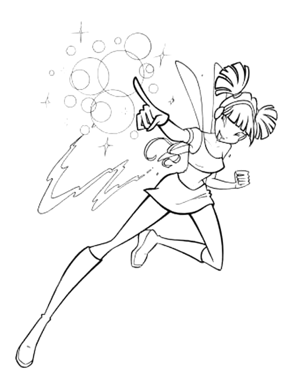 Coloriage 115 Winx