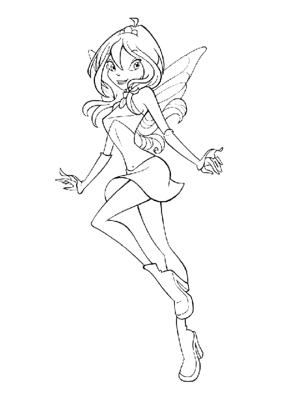 Coloriage 119 Winx