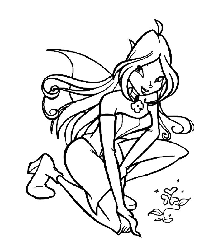 Coloriage 2 Winx