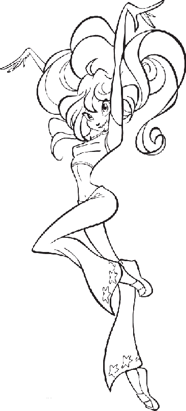 Coloriage 23 Winx