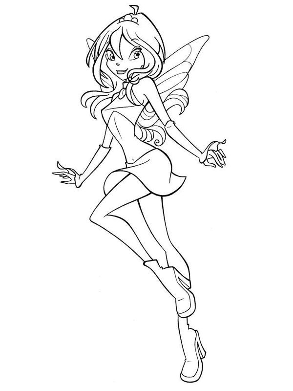 Coloriage 24 Winx