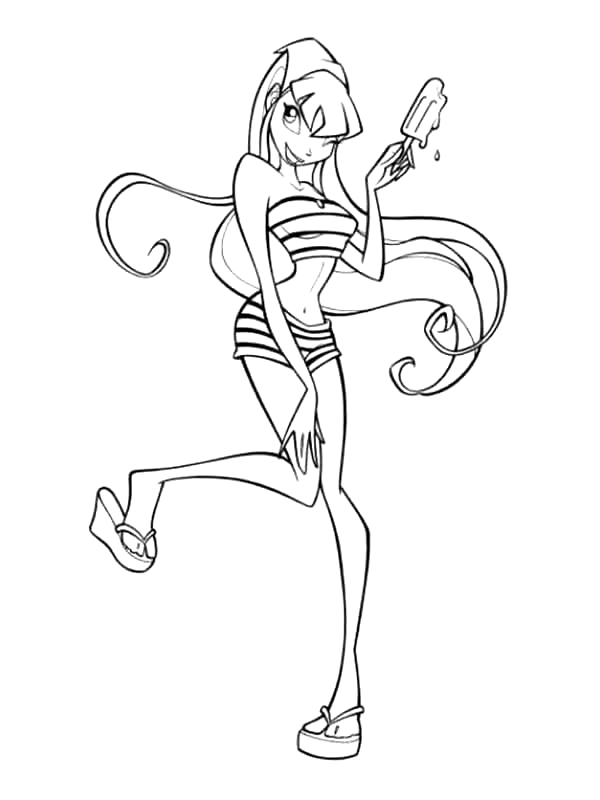 Coloriage 48 Winx