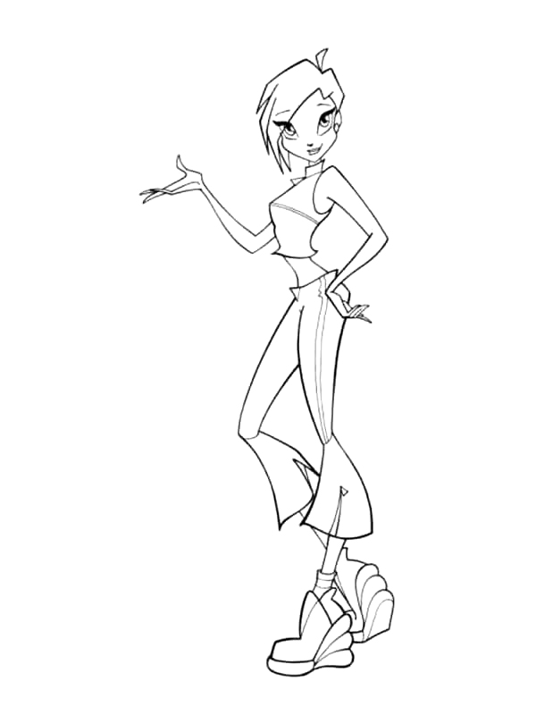 Coloriage 58 Winx