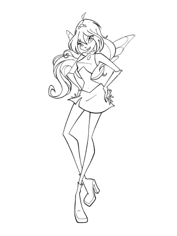 Coloriage 62 Winx