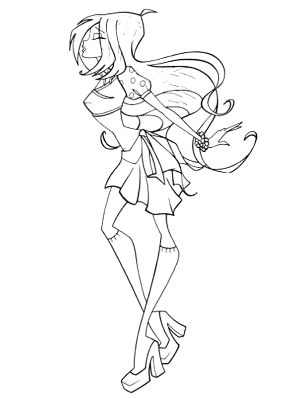 Coloriage 66 Winx