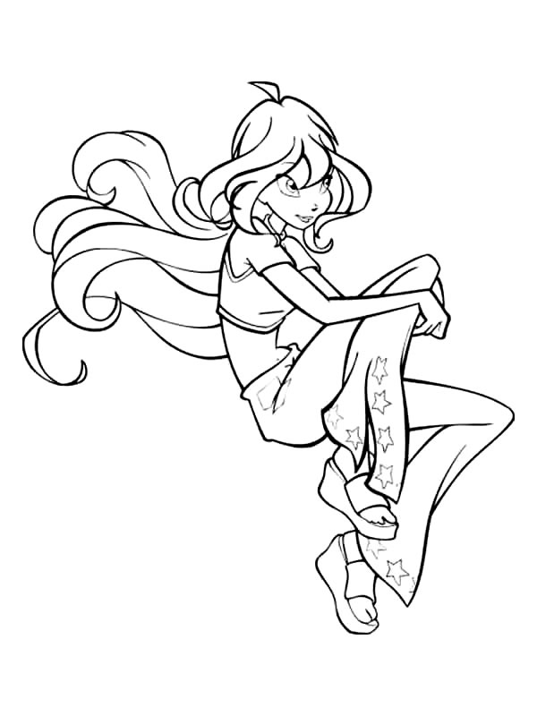 Coloriage 67 Winx