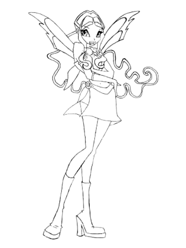 Coloriage 78 Winx