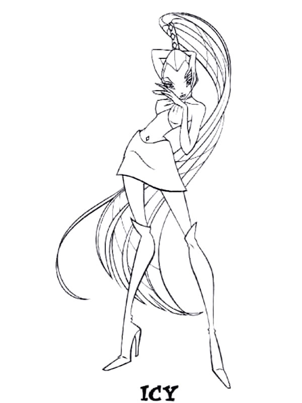 Coloriage 85 Winx