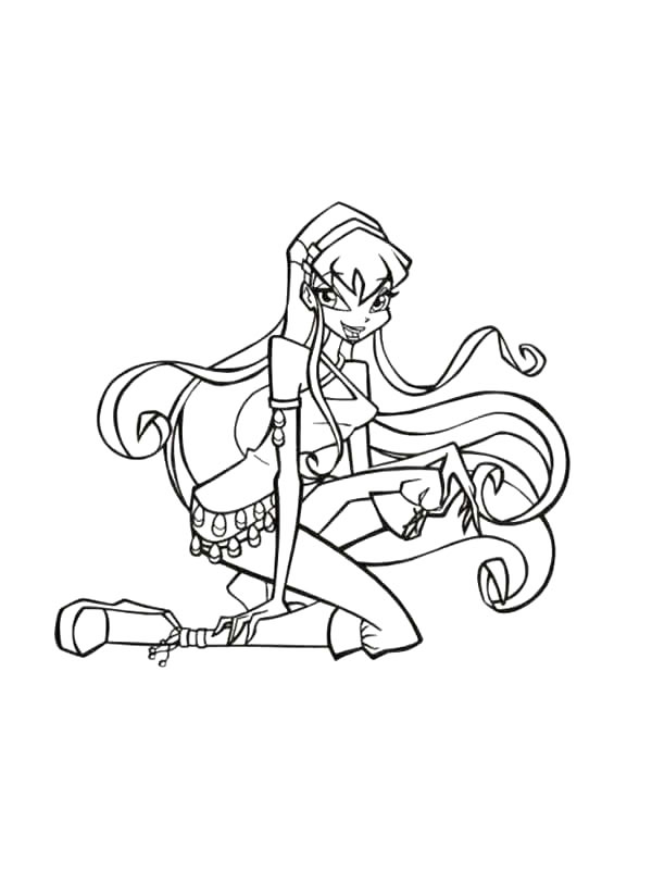 Coloriage 90 Winx