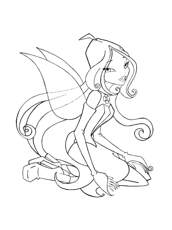 Coloriage 92 Winx