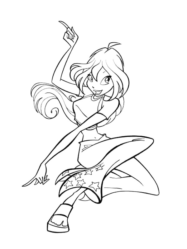 Coloriage 94 Winx