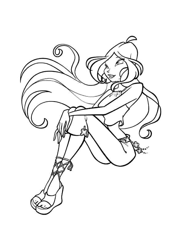 Coloriage 98 Winx