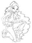 Coloriage Winx 108