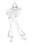 Coloriage Winx 112