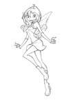 Coloriage Winx 119