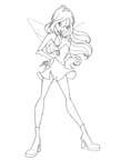 Coloriage Winx 121