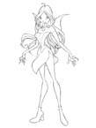 Coloriage Winx 125