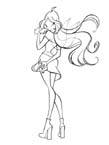 Coloriage Winx 126