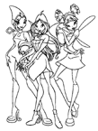 Coloriage Winx 19