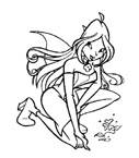 Coloriage Winx 2