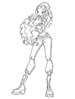 Coloriage Winx 32