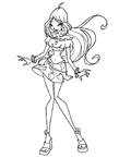 Coloriage Winx 35